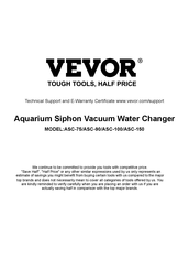 VEVOR ASC-90 Manual Del Usuario