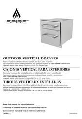 Spire 780-0017A Instrucciones De Instalación Y Manual De Uso Y Cuidado