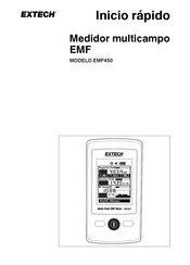 Extech EMF450 Inicio Rápido