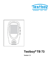 Testboy TB 73 Instrucciones De Empleo