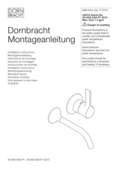 Dornbracht VAIA 36 860 809-06 Instrucciones De Montaje