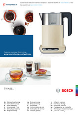 Bosch TWK 8613 Instrucciones De Uso