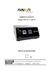 DINKO Instruments 1.9521.10 Manual De Instrucciones