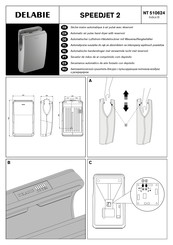 Delabie SPEEDJET 2 510624C Instrucciones De Instalación