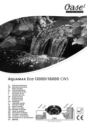 Oase Aquamax Eco 16000 CWS Instrucciones De Uso