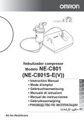 Omron COMP AIR NE-C801 Manual De Instrucciones