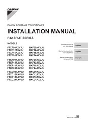 Daikin RXF18AXVJU Manual De Instalación