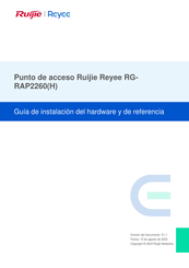 Ruijie Networks Reyee RG-RAP2260H Guia De Instalacion