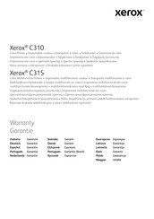 Xerox C315 Manual De Instrucciones