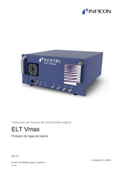 Inficon ELT Vmax Traduccion Del Manual De Instrucciones Originale