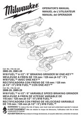 Milwaukee M18 FUEL 2883-20 Manual Del Operador