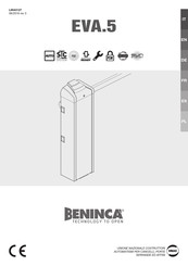 Beninca BEVA.5 Manual De Instrucciones