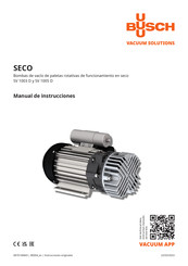 BUSCH SECO SV 1005 D Manual De Instrucciones