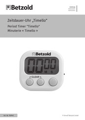 Betzold 760945 Instrucciones