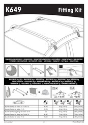 Yakima K649 Instrucciones De Montaje