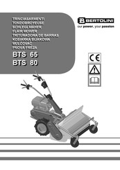 Bertolini BTS 80 Manual De Instrucciones