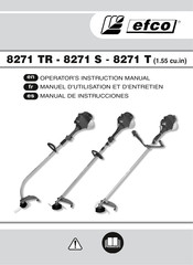 Efco 8271 TR Manual De Instrucciones