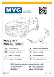 MVG 2727 A Instrucciones De Montaje