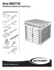 Suncast BMS7780 Instrucciones De Montaje