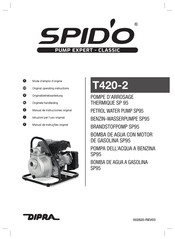 DIPRA SPID'O T420-2 Manual De Instrucciones Original