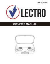 LECTRO VL-2i1TWS Manual De Instrucciones