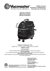 Vacmaster VFB511H 0201 Manual Del Usuario