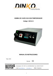 DINKO Instruments 1.9516.12 Manual De Instrucciones