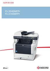 Kyocera FS-3040MFP+ Guía De Uso