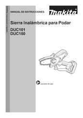 Makita DUC150Z Manual De Instrucciones