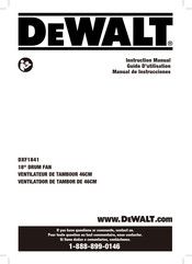 DeWalt DXF1841 Manual De Instrucciones