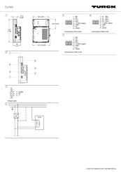 turck TX800L-P3WV01 Guia De Inicio Rapido