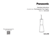 Panasonic 800 Serie Instrucciones De Funcionamiento