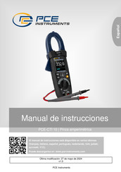 PCE Instruments PCE-CTI 10 Manual De Instrucciones