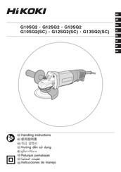 HIKOKI G10SQ2 SC Instrucciones De Manejo