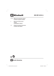 EINHELL 3413169 Manual De Instrucciones Original