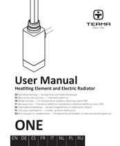 TERMA ONE Manual De Instrucciones