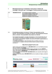 Pepperl+Fuchs VBG-MOD-K20-D Instrucciones De Montaje