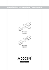 Hansgrohe Axor Urquiola 11223 1 Serie Instrucciones De Montaje