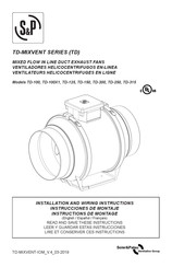 Soler & Palau TD-MIXVENT Serie Instrucciones De Montaje