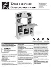 Step2 GILDED GOURMET KITCHEN 4307 Manual De Instrucciones