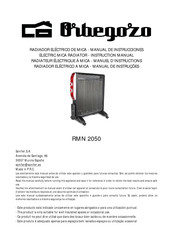 Orbegozo RMN 2050 Manual De Instrucciones