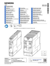 Siemens SIRIUS 3SK2122 AA10 Serie Instructivo