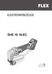 Flex SHE 16 18-EC Instrucciones De Funcionamiento Originales