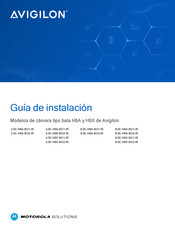 Motorola Solutions AVIGILON 8.0C-H6X-BO1-IR Guia De Instalacion