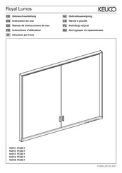 KEUCO Royal Lumos 14313 1723 1 Serie Manual De Instrucciones De Uso