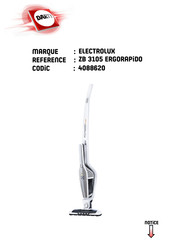 Electrolux ergorapido ZB 3105 Manual De Instrucciones