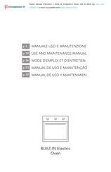 Glem Gas GFR62IX-S3 Manual De Uso Y Mantenimiento