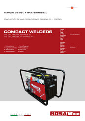 MOSA Weld TS 200 BS/EL Manual De Uso Y Mantenimiento