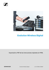 Sennheiser Evolution Wireless Digital EW-D SKM-S Y1-3 Manual Del Usuario