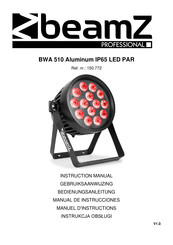 Beamz professional 150.772 Manual De Instrucciones